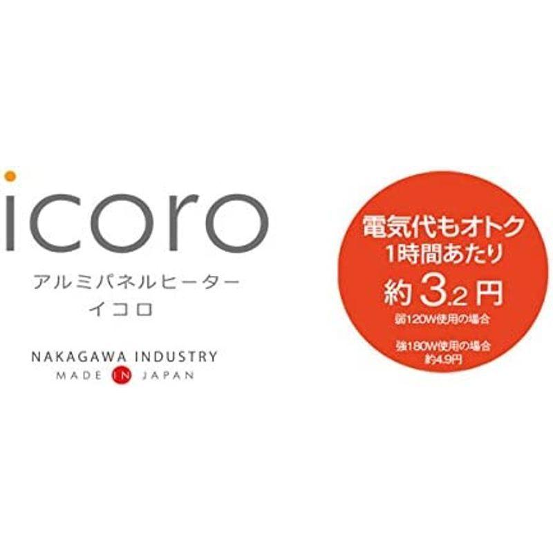 ショッピング パネルヒーター アルミパネルヒーター icoro イコロ 暖房機 ヒーター I-500 白 kochi-ot.main.jp