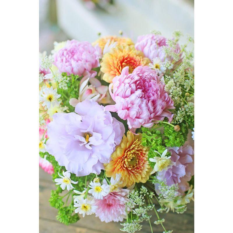 アレンジメントフラワー 生花 ギフト LLサイズ イメージ(可愛い)大臣賞受賞デザイナー おまかせアレンジメント イメージ 生花 ギフト LLサイズ 可愛い 大臣賞受賞デザイナー おまかせアレンジメント 　 サイズ