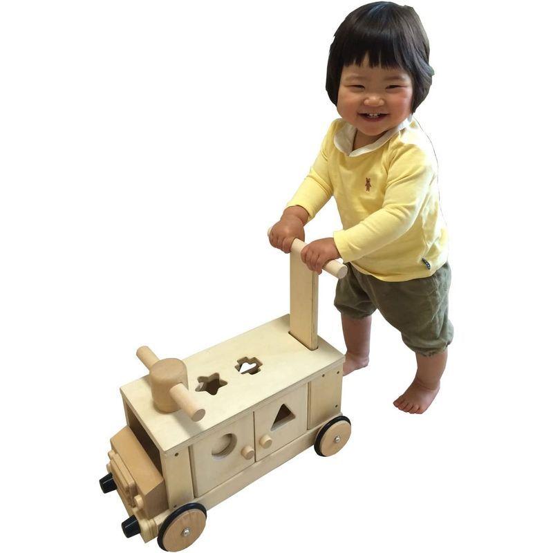 遊び方いろいろ 木製 ぶろっくバス 乗用 玩具 カタカタ 押し車 パズル 木製 ぶろっくバス 乗用 玩具 カタカタ 押し車 パズル