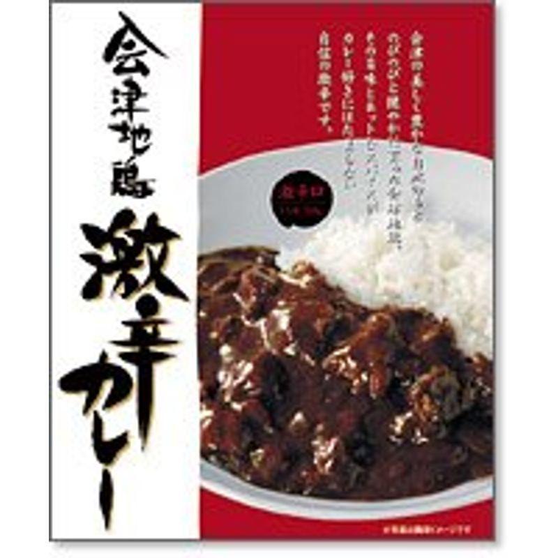 30箱セット会津地鶏カレー 激辛 220g(１ケース＝30箱セット) (箱入) 全国こだわりご当地カレー