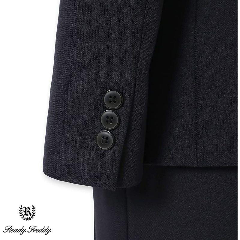 Ready Freddy(レディフレディ) 卒業式 男の子 フォーマル レジメンタルタイ ベーシック スーツ セット 5901-5602 ( Freddy レディフレディ 卒業式 男の子 フォーマル レジメンタルタイ ベーシック スーツ セット ジャケット