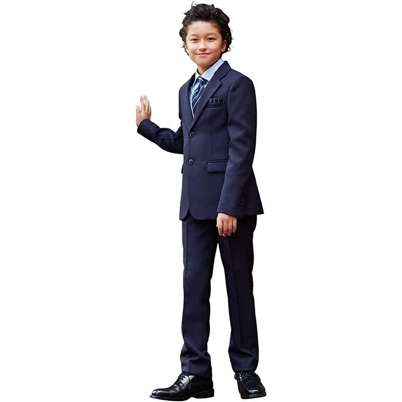 Ready Freddy(レディフレディ) 卒業式 男の子 フォーマル レジメンタルタイ ベーシック スーツ セット 5901-5602 ( Freddy レディフレディ 卒業式 男の子 フォーマル レジメンタルタイ ベーシック スーツ セット ジャケット