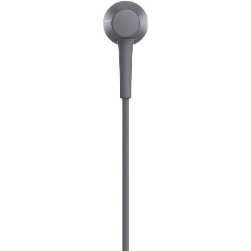ソニー イヤホン h.ear in 2 IER-H500A : ハイレゾ対応 カナル型 リモコン・マイク付き 2017年モデル グレイッシュ イヤホン ear in IER H500A ハイレゾ対応 カナル型 リモコン マイク付き 2017年モデル グレイッシュ