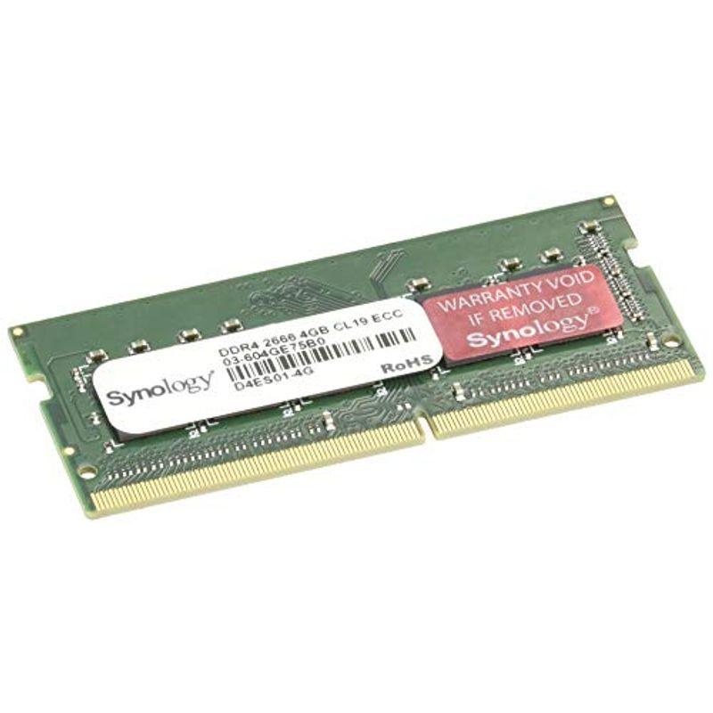 大きい割引 D4ES01-4G NAS用拡張メモリSynology DDR4 国内正規代理店品 NAS専用 Synology / 4GB ECC/ メモリー