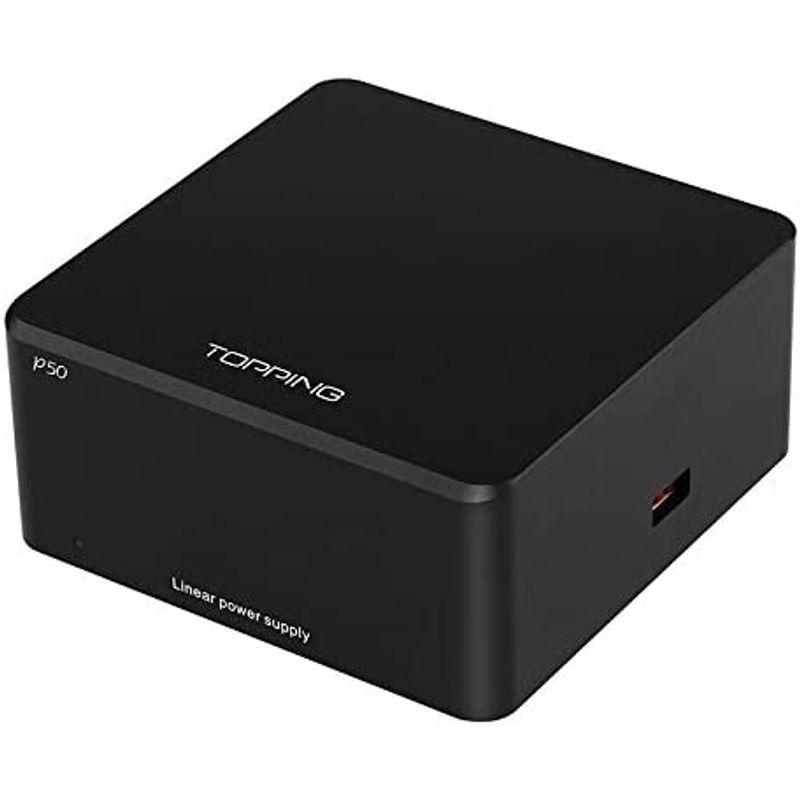 TOPPING P50 低ノイズリニア電源 D50 D50s DX3 Pro D30に適応 (ブラック) P50 低ノイズリニア電源 D50 D50s DX3 Pro D30に適応 ブラック