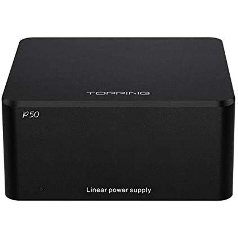TOPPING P50 低ノイズリニア電源 D50 D50s DX3 Pro D30に適応 (ブラック) P50 低ノイズリニア電源 D50 D50s DX3 Pro D30に適応 ブラック