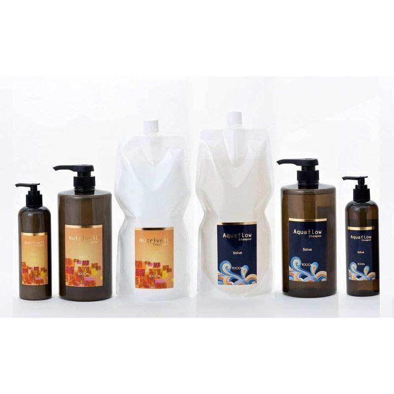 ⭐️完成品⭐️ 縮毛矯正した髪・カラーの繰り返しで大きくダメージした髪用シャンプーAquaflow「栄養そのもので洗うsolve」ソルブシャンプー アクアフ 【A1657807995】(9888円)