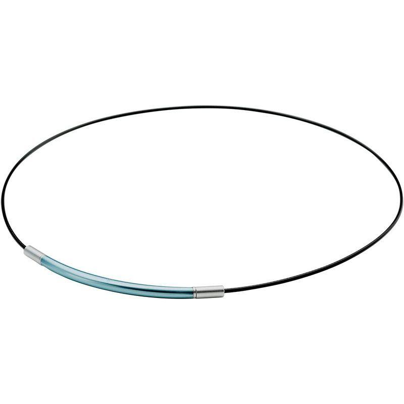 phiten(ファイテン) ネックレス RAKUWAネック ワイヤー EXTREME ラウンド ブルー/シルバー 50cm ブルー/シルバー ファイテン ネックレス RAKUWAネック ワイヤー EXTREME ラウンド 50cm サイズ