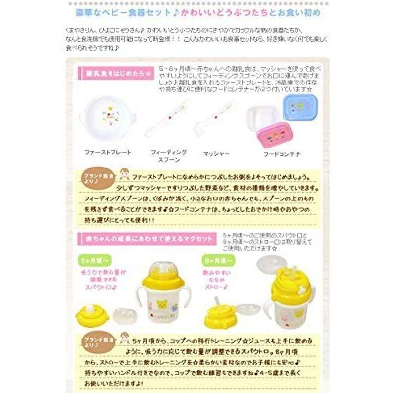 ミキハウスファースト 豪華なテーブルウェアセット 46-7100-954 日本製 ランチスタイ 豪華なテーブルウェアセット 日本製 フードコンテナの蓋は スプーン フォーク