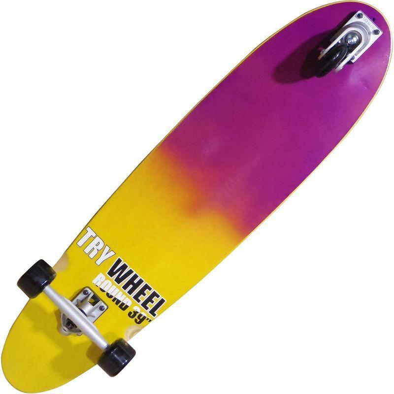 最新 TRY WHEEL(トライウィール) TRYWHEEL ROUND 39 YELLOWxPURPLE TRY039D 【HO5444418151】(19664円)