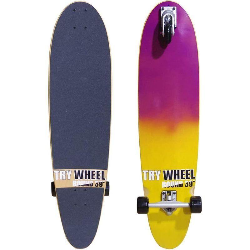 最新 TRY WHEEL(トライウィール) TRYWHEEL ROUND 39 YELLOWxPURPLE TRY039D 【HO5444418151】(19664円)
