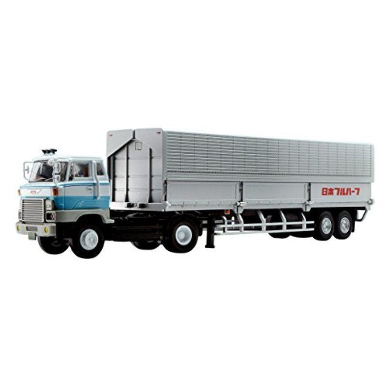 トミカリミテッドヴィンテージ ネオ 1/64 LV-N167a 日野HE366 ウィングルーフトレーラ (日本フルハーフFPR239) 白/