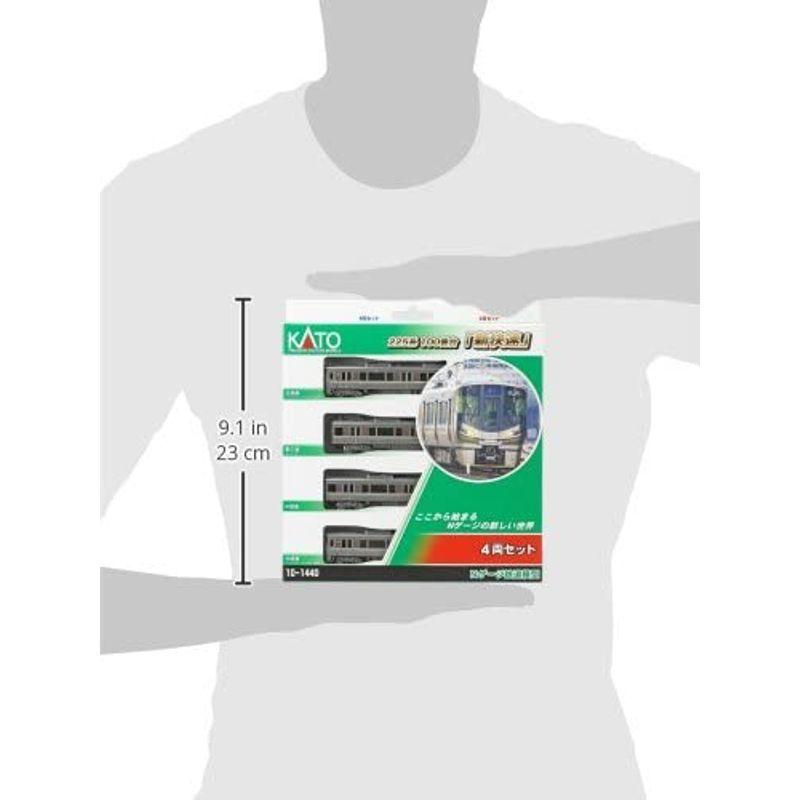 KATO Nゲージ 225系100番台 新快速 4両セット 10-1440 鉄道模型 電車 225系100番台 新快速 Nゲージ 4両セット 鉄道模型 電車