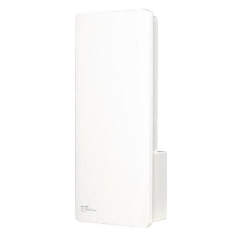 マスプロ 壁面取付用 ブースター内臓 地デジアンテナ スカイウォーリーミニ ウォームホワイト U2SWLC3B (強電界地域用)