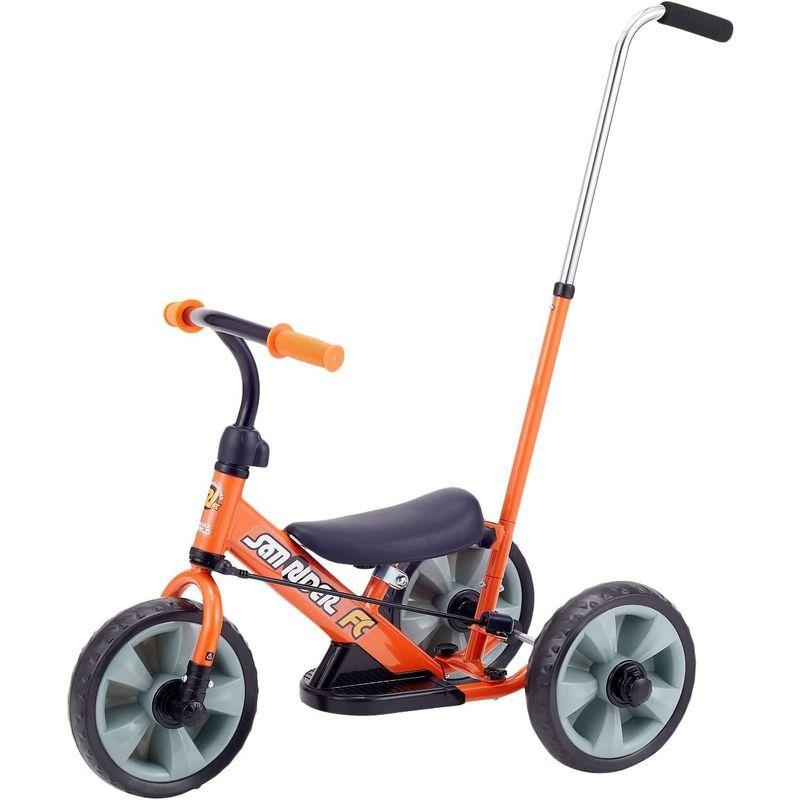 野中製作所 サンライダーFC 三輪車 カジ取り棒付き三輪車からランニングバイクに変身 オレンジ 3392 サンライダーFC 三輪車 カジ取り棒付き三輪車からランニングバイクに変身 オレンジ 商品サイズ ランニングバイク時