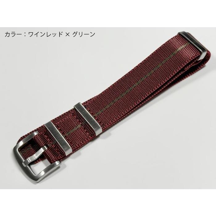 高品質 NATOストラップ 腕時計ベルト 18mm 20mm 22mm メンズ