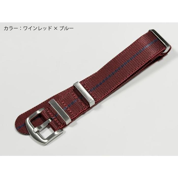 高品質 NATOストラップ 腕時計ベルト 18mm 20mm 22mm メンズ