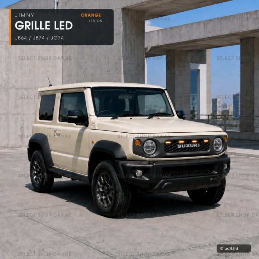 ジムニー専用 JB64JB74JC74 フロントグリル用LEDマーカーランプ LED