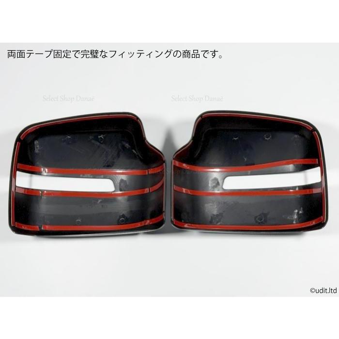 ジムニーJB64用 サイドミラーカバー マットブラック ドアミラーパネル 
