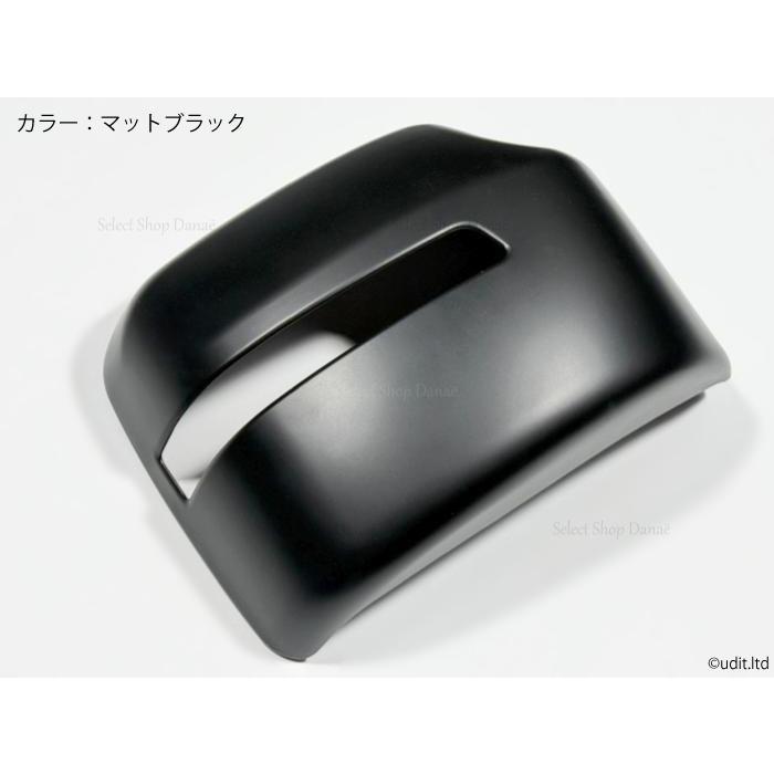 ジムニーJB64用 サイドミラーカバー マットブラック ドアミラーパネル 
