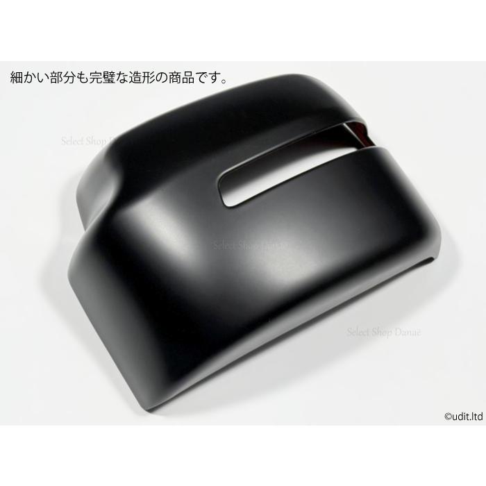ジムニーJB64用 サイドミラーカバー マットブラック ドアミラーパネル 