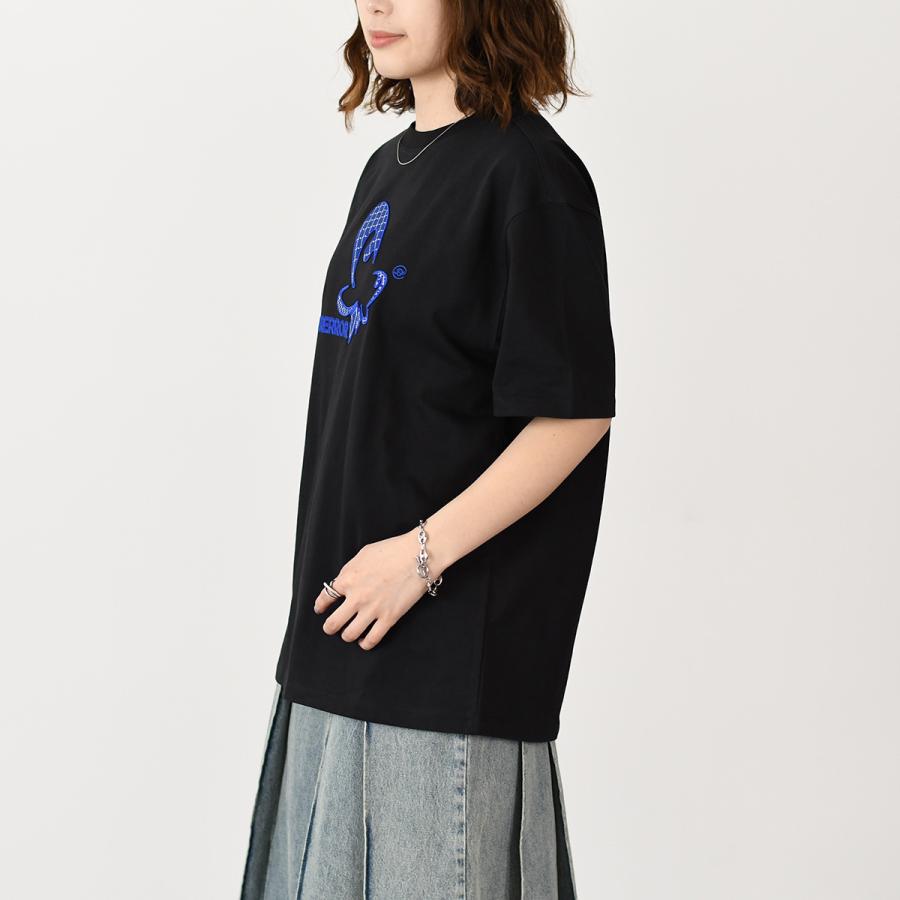 ADERERROR★ユニセックス★Butterfy logo t-shirt_2色 ADERERROR☆ユニセックス☆Butterfy logo t-shirt_2色 Ader