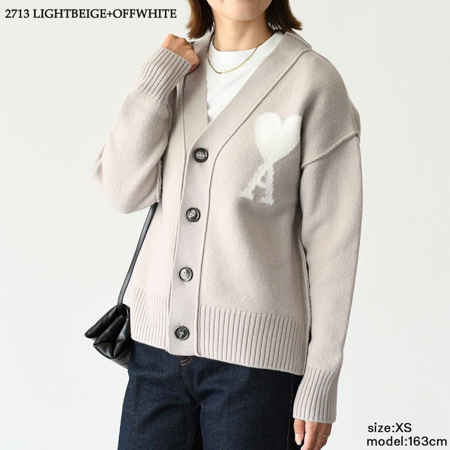 アミパリス カーディガン Sサイズ AMI PARIS｜アミパリ ビックハートロゴ入りカーディガン男女共用