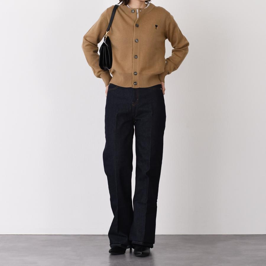 ami デニム 25サイズ　FLARE FIT AMI PARIS AMI Alexandre Mattiussi アミ パリス デニムパンツ ボトムス ロー