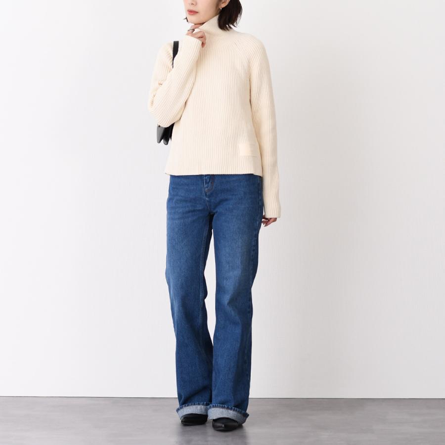 AMI Alexandre Mattiussi / フレアデニム/ボトム/27/コットン/ブラック/無地 AMI Alexandre Mattiussi アミパリス デニム ジーンズ ボトムス FTR420