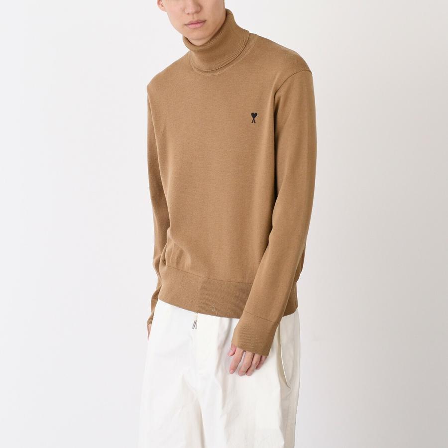 AMI Alexandre Mattiussi アミパリス トップス タートルネックニット 