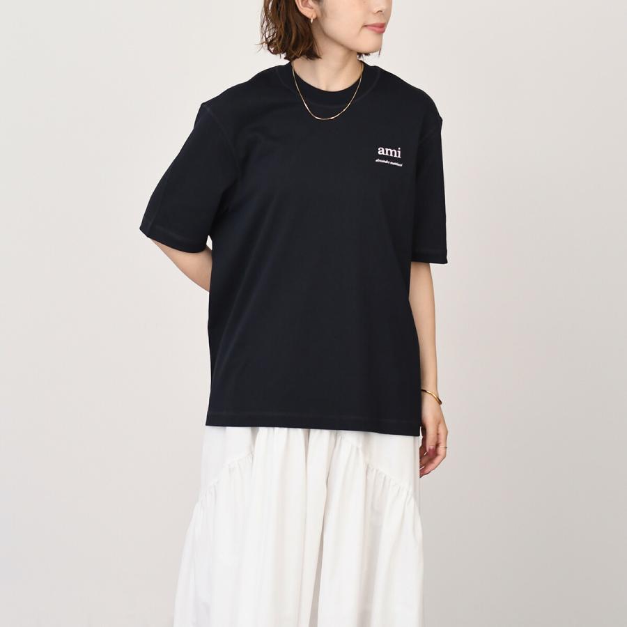 (アミ) AMI コットン Tシャツ HTS048 JE0119 AMI Alexandre Mattiussi ALEXANDRE MATTIUSSI アミパリス DE