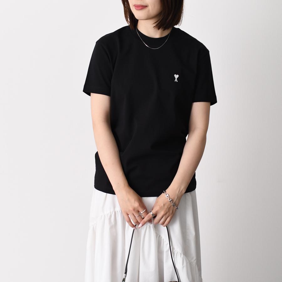 【5％OFF】AMI ALEXANDRE MATTIUSSI AMI DE COEUR AMI PARIS アミパリス Tシャツ ライトコットンジャージー HTS346 724 レディース 爆買の画像