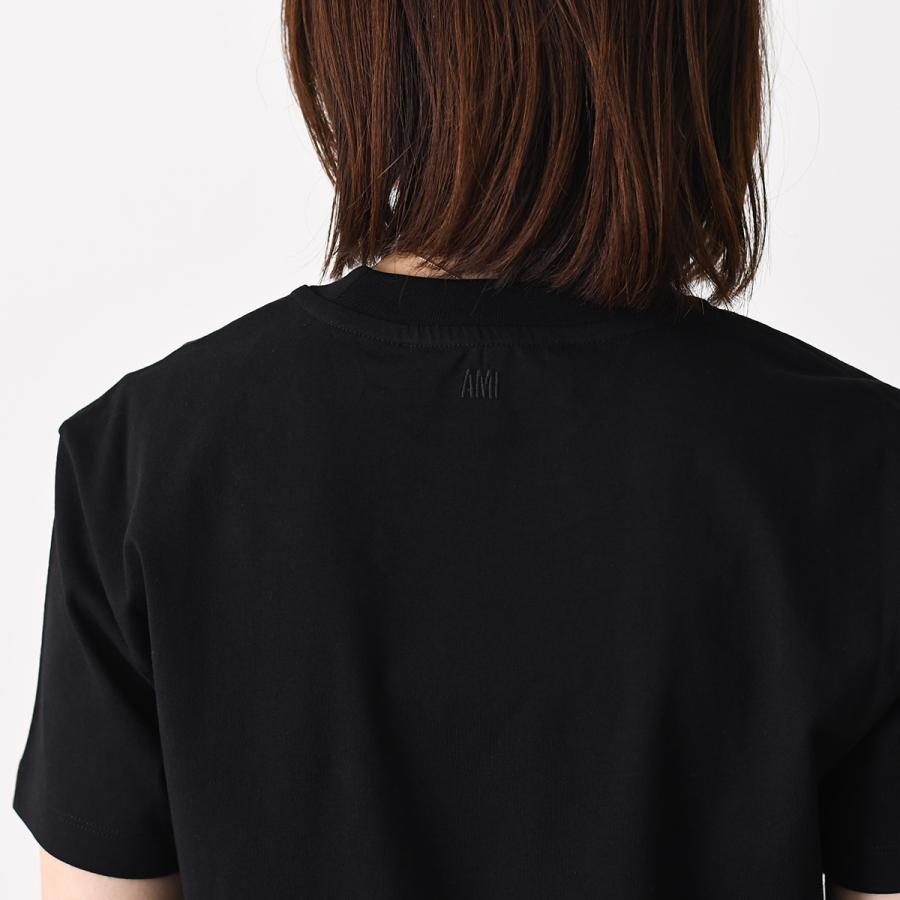 【5％OFF】AMI ALEXANDRE MATTIUSSI AMI DE COEUR AMI PARIS アミパリス Tシャツ ライトコットンジャージー HTS346 724 レディース 爆買の画像