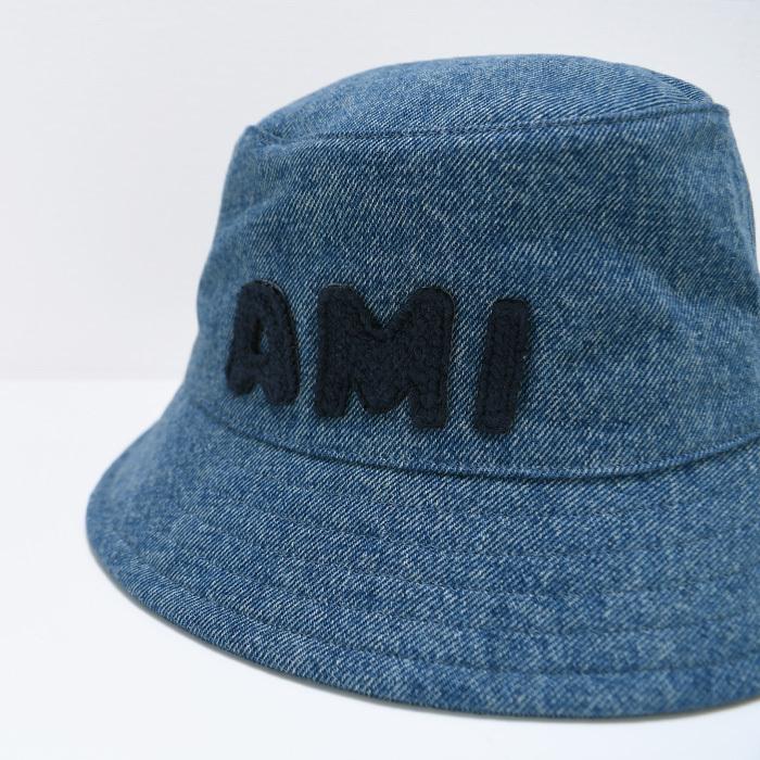 アミパリスハッド AMI PARIS AMI DE COEUR STADS BUCKET HAT アミ パリス
