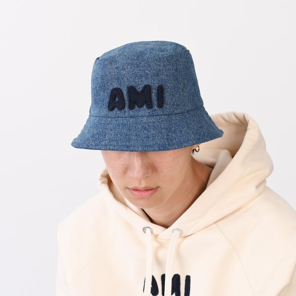 L*）様 ami paris パッチ　バケットハット AMI Alexandre Mattiussi AMI PARIS アミパリス ハット 帽子 Ami Paris