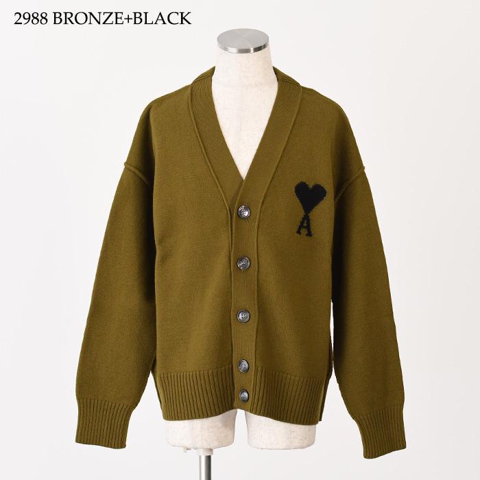 【国内正規品】アミパリス メリノウールフェルトカーディガン AMI Alexandre Mattiussi AMI ALEXANDRE MATTIUSSI AMI DE COEUR
