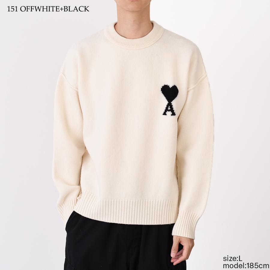 トップス \"AMI PARIS\" NIGHT BLUE Off-White Ami de Coeur T-shirt | AMI PARIS