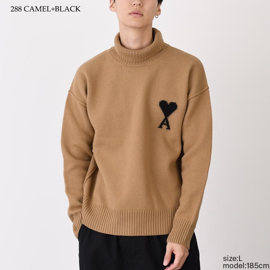 ami alexandre mattiussi ニット Amazon.co.jp: AMI PARIS Knit Sweater, Men's, Cotton, Wool