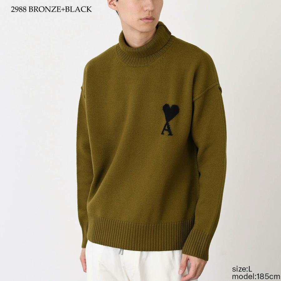新品　AMI PARIS MERINOS WOOL SWEATER アミパリス AMI Alexandre Mattiussi 【期間限定アウトレット】AMI PARIS