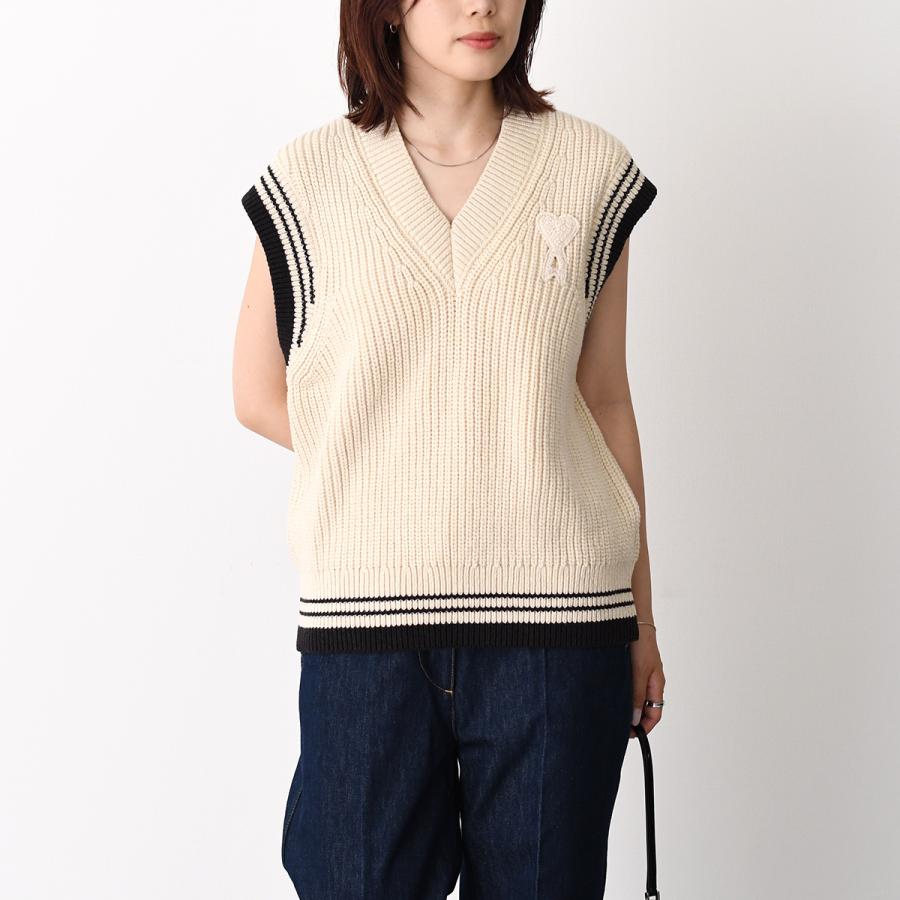 AMI Alexandre Mattiussi AMI PARIS アミパリス ニットベスト トップス