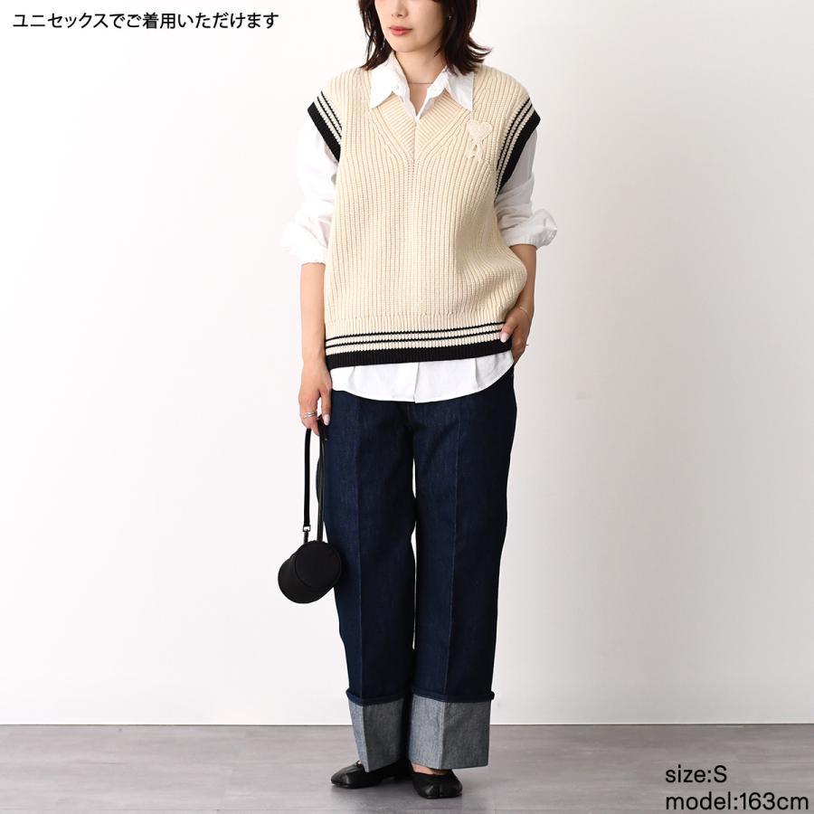 AMI Alexandre Mattiussi AMI PARIS アミパリス ニットベスト トップス