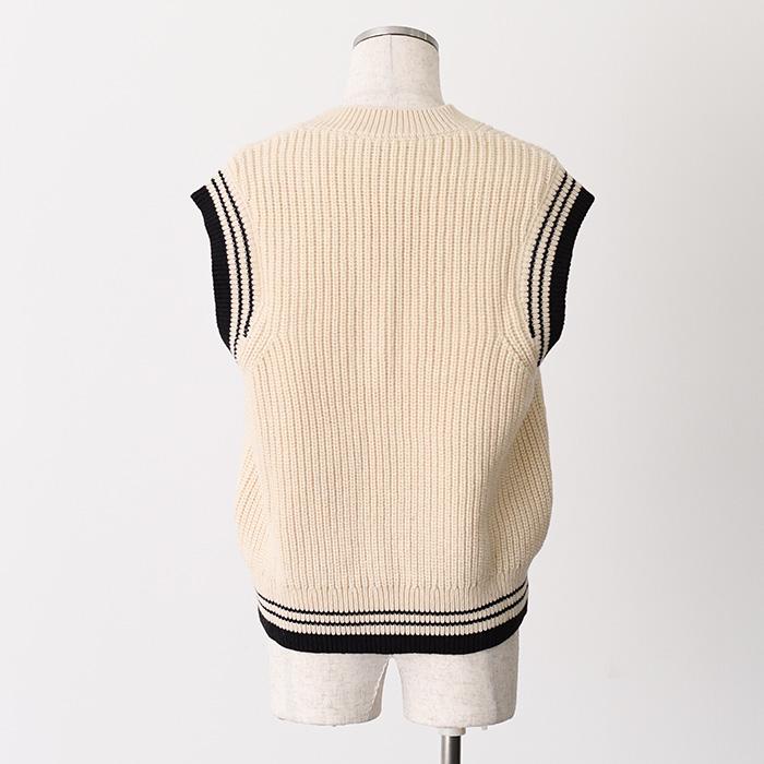 AMI Alexandre Mattiussi AMI PARIS アミパリス ニットベスト トップス