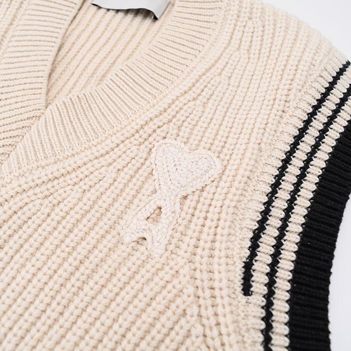 AMI Alexandre Mattiussi AMI PARIS アミパリス ニットベスト トップス