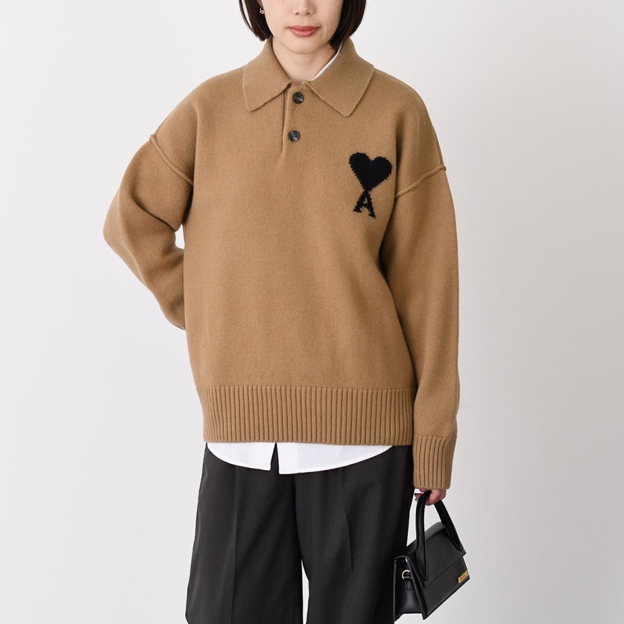 AMI Alexandre Mattiussi アミパリス トップス ニット メリノウール