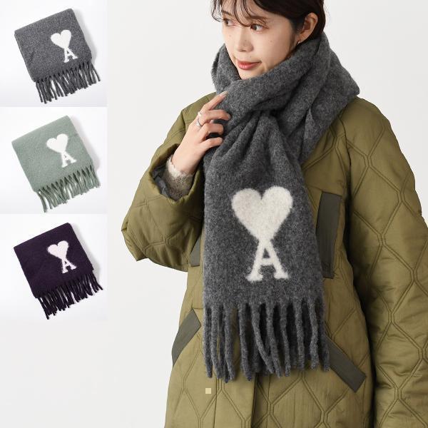 AMI Alexandre Mattiussi アミ マフラー Ami de Coeur オーバーサイズ