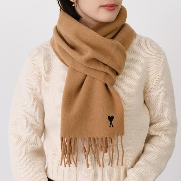 ami マフラー AMI Alexandre Mattiussi AMI ALEXANDRE MATTIUSSI AMI DE COEUR