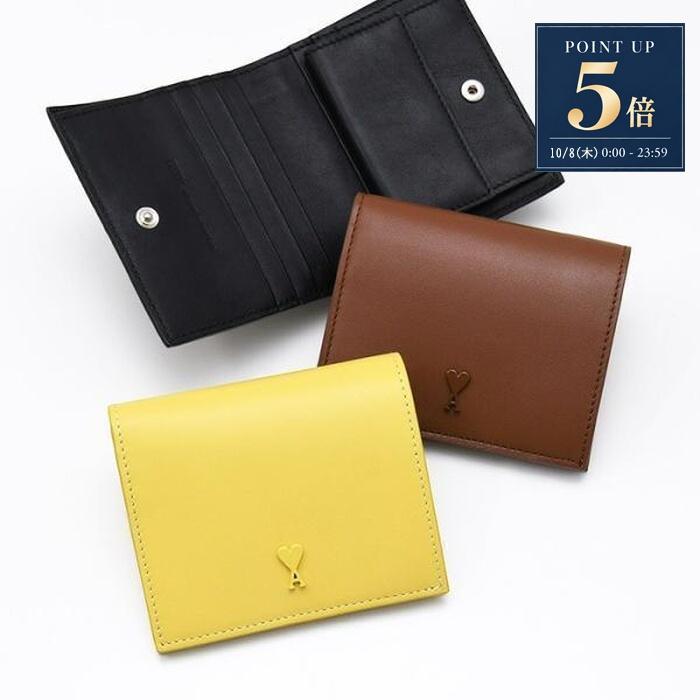 AMI PARIS 二つ折り財布 AMI Alexandre Mattiussi AMI PARIS アミパリス 二つ折り財布 Ami De
