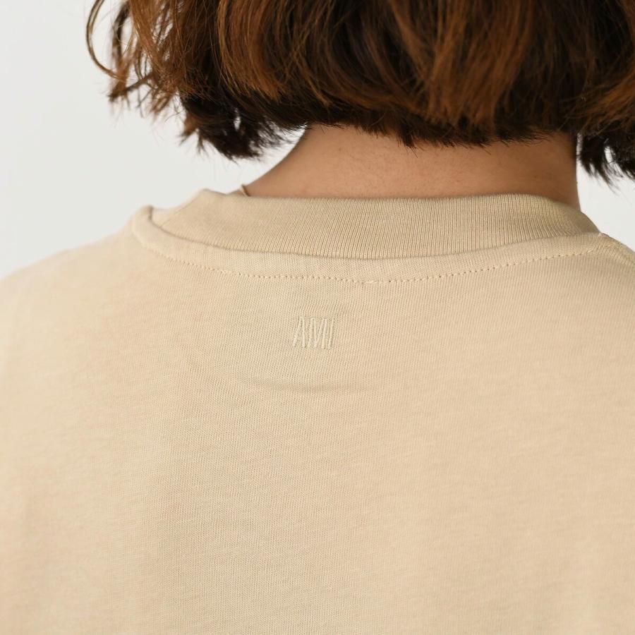 【5/31〜ポイント5倍】AMI PARIS アミパリス トップス ヘビージャージークラシックフィット レディース AMI ALEXANDRE MATTIUSSI 爆買の画像