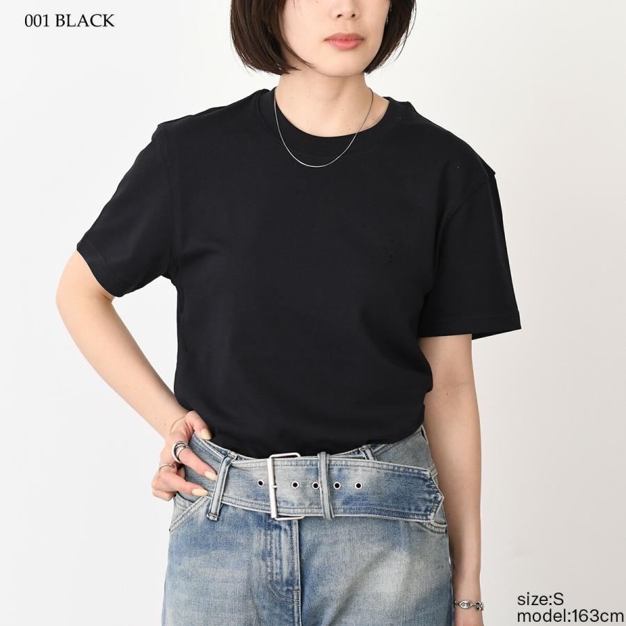 【5/31〜ポイント5倍】AMI PARIS アミパリス トップス ヘビージャージークラシックフィット レディース AMI ALEXANDRE MATTIUSSI 爆買の画像