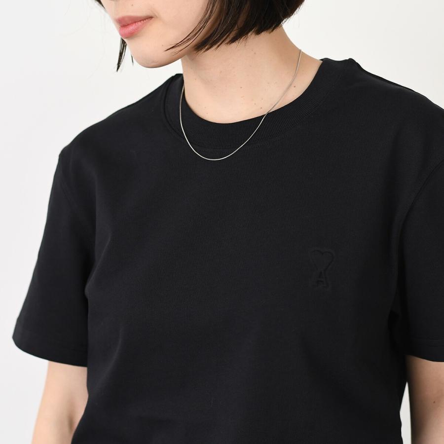 【5/31〜ポイント5倍】AMI PARIS アミパリス トップス ヘビージャージークラシックフィット レディース AMI ALEXANDRE MATTIUSSI 爆買の画像